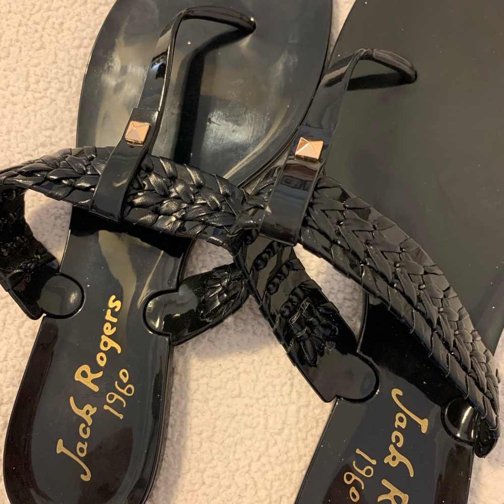 Jack Rogers Black Sandal